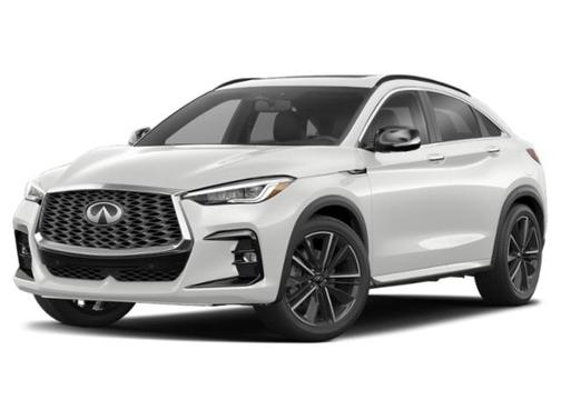 Majestic White 2022 INFINITI QX55 ESSENTIAL