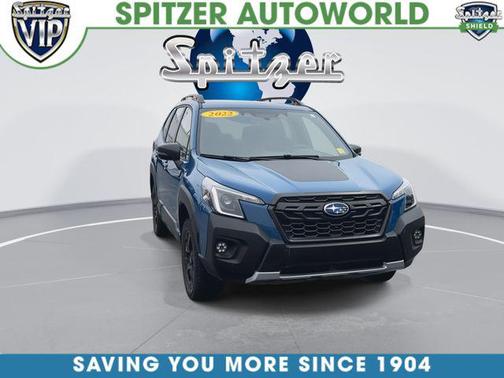 Geyser Blue 2022 Subaru Forester Wilderness