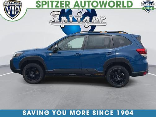Geyser Blue 2022 Subaru Forester Wilderness