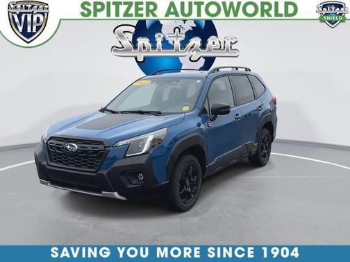 Geyser Blue 2022 Subaru Forester Wilderness