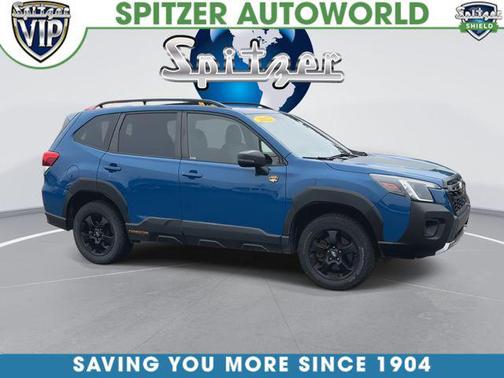 Geyser Blue 2022 Subaru Forester Wilderness