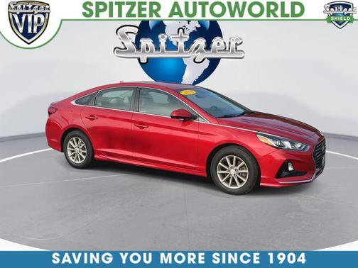 Scarlet Red 2019 Hyundai SONATA SE