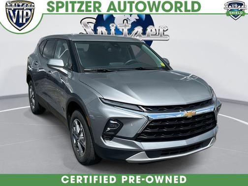 Sterling Gray Metallic 2023 Chevrolet Blazer 2LT