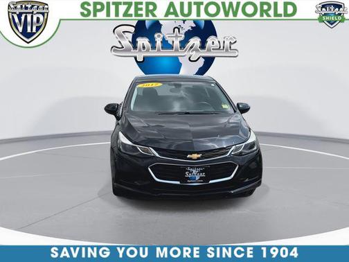 Mosaic Black Metallic 2017 Chevrolet Cruze LT