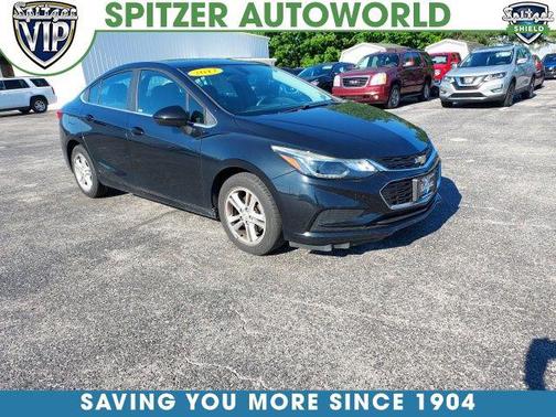 Mosaic Black Metallic 2017 Chevrolet Cruze LT
