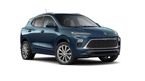 Ocean Blue Metallic 2026 Buick Encore GX Avenir