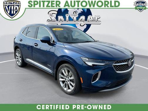 Sapphire Metallic 2023 Buick Envision Avenir AWD