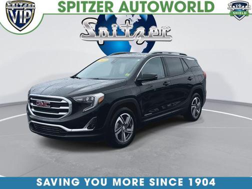 Ebony Twilight Metallic 2021 GMC Terrain SLT