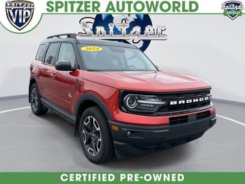 HOT PEPPER RED METALLIC TC 2024 Ford Bronco Sport Outer Banks