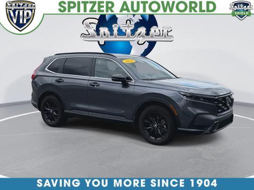 Gray 2024 Honda CR-V Hybrid Sport AWD