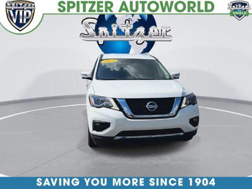 Glacier White 2019 Nissan Pathfinder SL