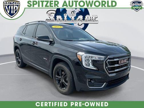 Ebony Twilight Metallic 2023 GMC Terrain AWD AT4