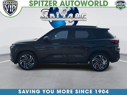 Mosaic Black Metallic 2025 Chevrolet Trailblazer RS
