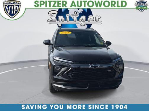 Mosaic Black Metallic 2025 Chevrolet Trailblazer RS