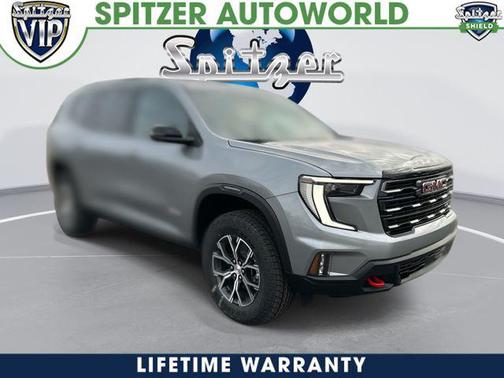 Sterling Metallic 2026 GMC Acadia AT4 AWD
