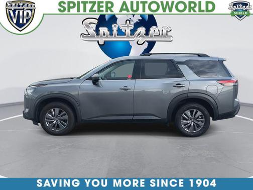 Gun Metallic 2024 Nissan Pathfinder SV 4WD