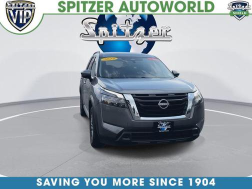 Gun Metallic 2024 Nissan Pathfinder SV 4WD