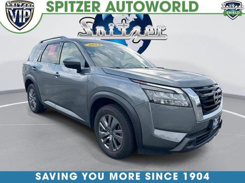 Gun Metallic 2024 Nissan Pathfinder SV 4WD