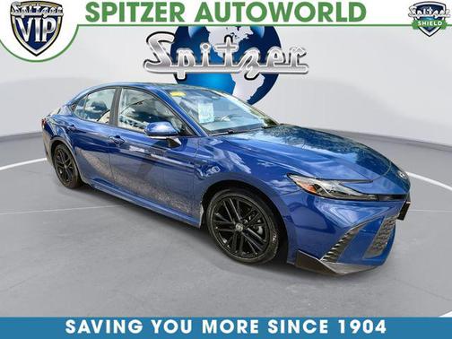 Reservoir Blue 2025 Toyota Camry SE