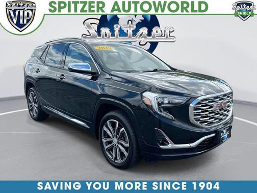 Ebony Twilight Metallic 2019 GMC Terrain Denali