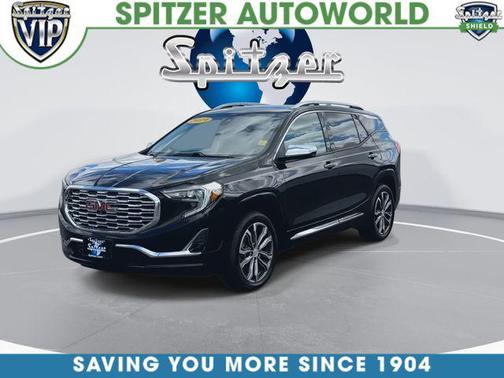 Ebony Twilight Metallic 2019 GMC Terrain Denali