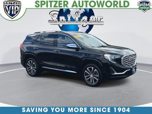 Ebony Twilight Metallic 2019 GMC Terrain Denali