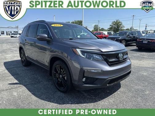 Modern Steel Metallic 2021 Honda Pilot 2WD Special Edition