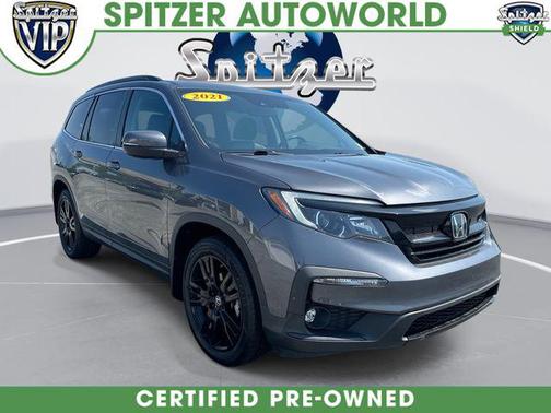 Modern Steel Metallic 2021 Honda Pilot 2WD Special Edition