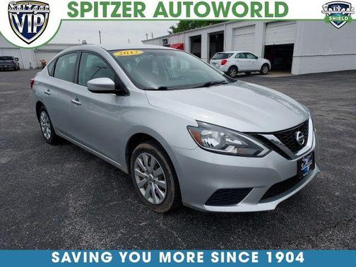 Brilliant Silver 2017 Nissan Sentra SV