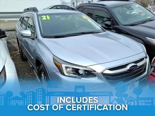 Ice Silver Metallic 2021 Subaru Outback Premium