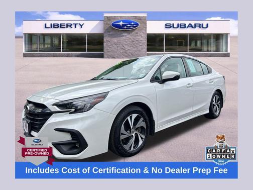 Crystal White Pearl 2023 Subaru Legacy Premium