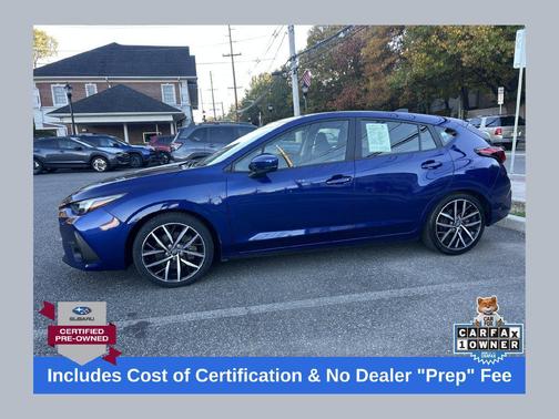 Sapphire Blue Pearl 2024 Subaru Impreza Sport