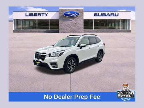 Crystal White Pearl 2020 Subaru Forester Limited