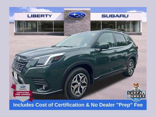 Cascade Green Silica 2023 Subaru Forester Premium