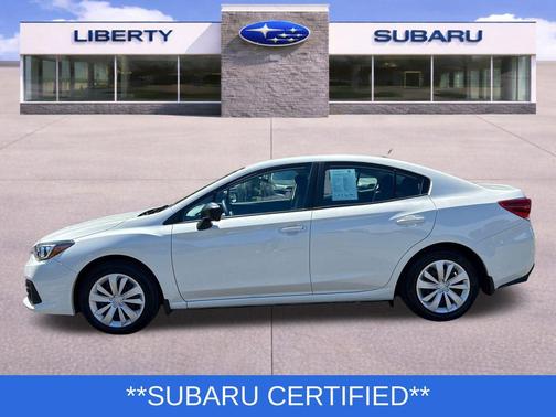 Crystal White Pearl 2023 Subaru Impreza Base