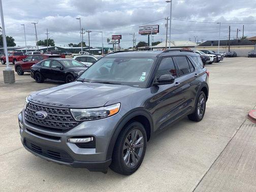 Carbonized Gray Metallic 2023 Ford Explorer XLT