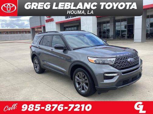 Carbonized Gray Metallic 2023 Ford Explorer XLT