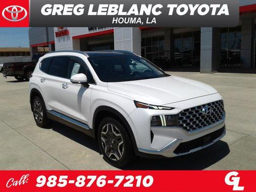 Quartz White 2022 Hyundai SANTA FE Limited