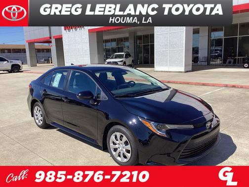 Midnight Black Metallic 2026 Toyota Corolla LE