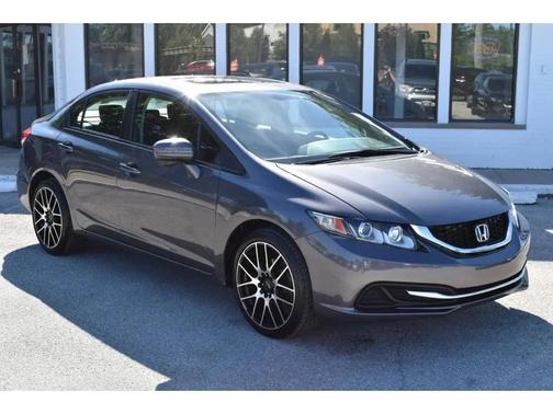 Modern Steel Metallic 2015 Honda Civic EX