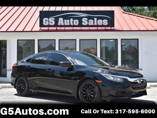 Crystal Black Pearl 2016 Honda Civic LX