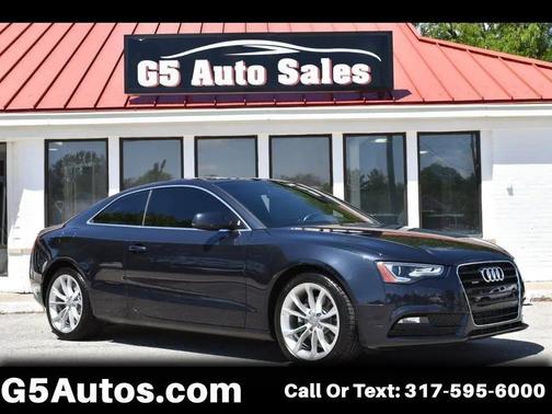 Moonlight Blue Metallic 2014 Audi A5 2.0T Premium Plus