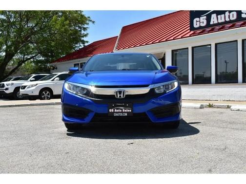 Aegean Blue Metallic 2018 Honda Civic EX