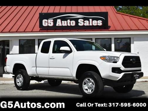 Super White 2019 Toyota Tacoma SR5