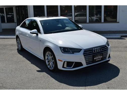 Ibis White 2019 Audi A4 2.0T Premium