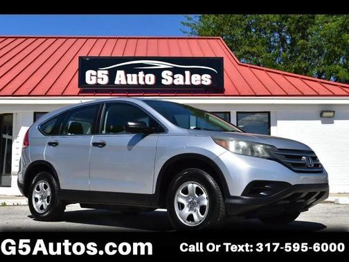 Alabaster Silver Metallic 2014 Honda CR-V LX
