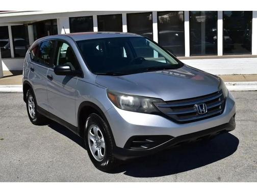 Alabaster Silver Metallic 2014 Honda CR-V LX