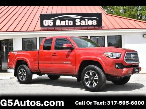 Barcelona Red Metallic 2016 Toyota Tacoma SR5