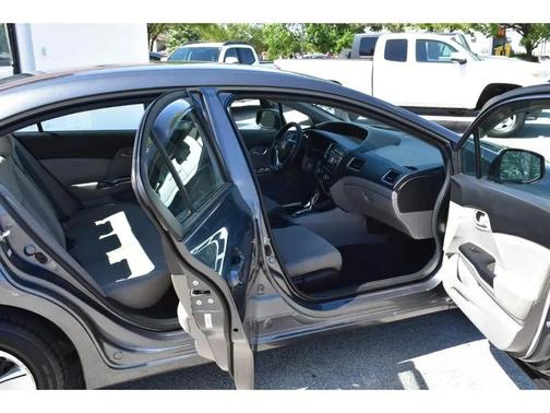 Polished Metal Metallic 2013 Honda Civic LX