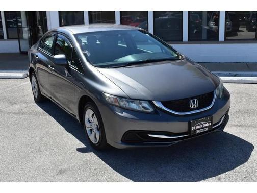 Polished Metal Metallic 2013 Honda Civic LX